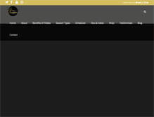 Tablet Screenshot of pilates4fitness.com